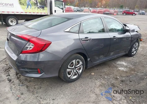 2016 Honda Civic Lx z USA, uszkodzony, nr VIN 19XFC2F54GE242548